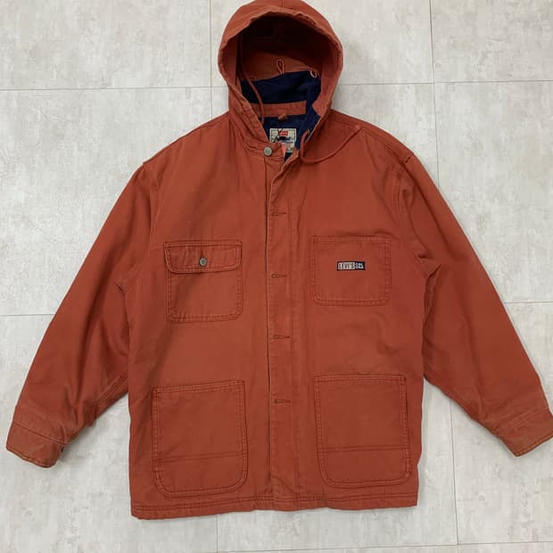 리바이스 빈티지 레드 워크웨어 후드자켓