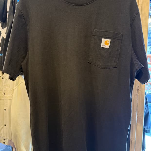 칼하트 블랙 반팔 티셔츠