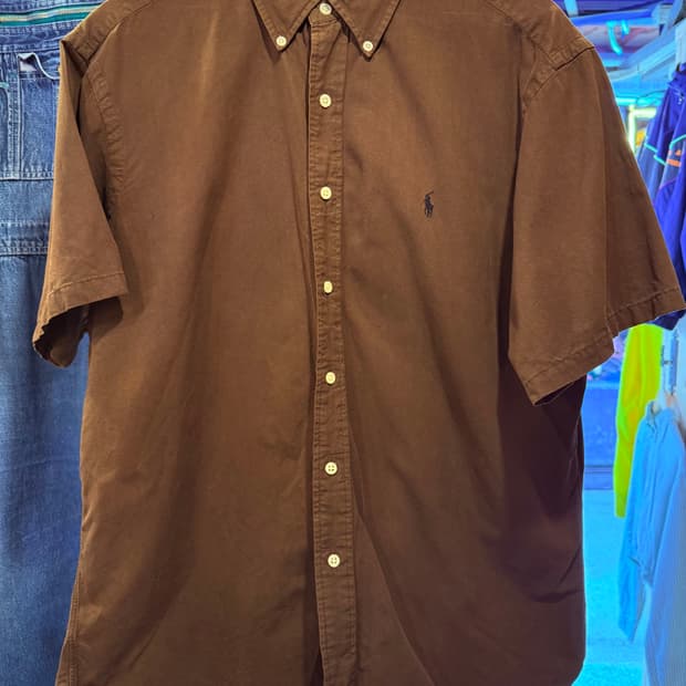 폴로 랄프로렌 블랙포니 브라운 반팔셔츠