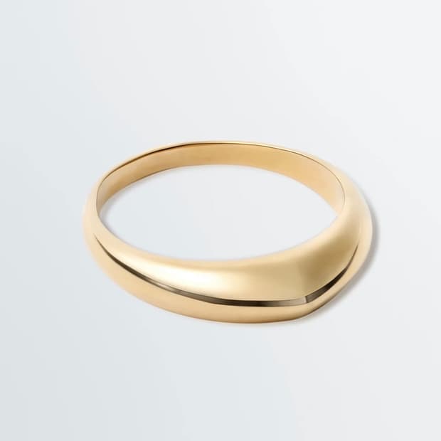 [50,52,54]르메르 26ss 드롭 반지/라이트 골드