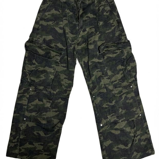 어반드레스 Side Big Cargo Pants CAMO