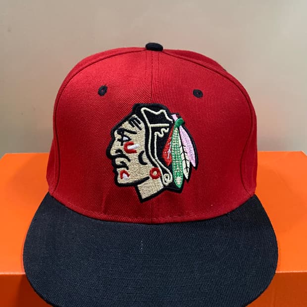 TI$A CHICAGO BLACKHAWKS INDIAN NHL 스냅백
