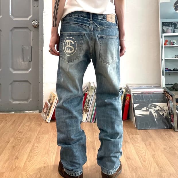 스투시 데님 팬츠