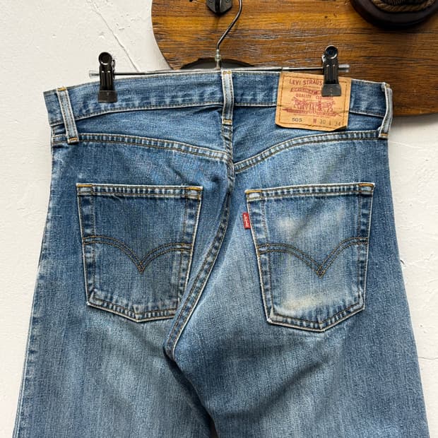 Levi's 505 Regular Straight Denim Pants