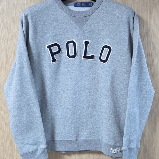 (착샷) 폴로 랄프로렌 맨투맨 스웻 티셔츠 