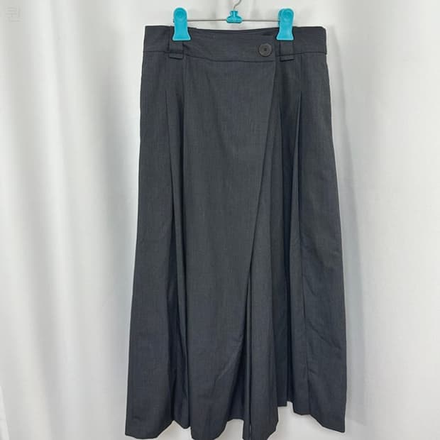 지스튜디오 여자 통넓은 슬랙스 바지 그레이 76(구66)