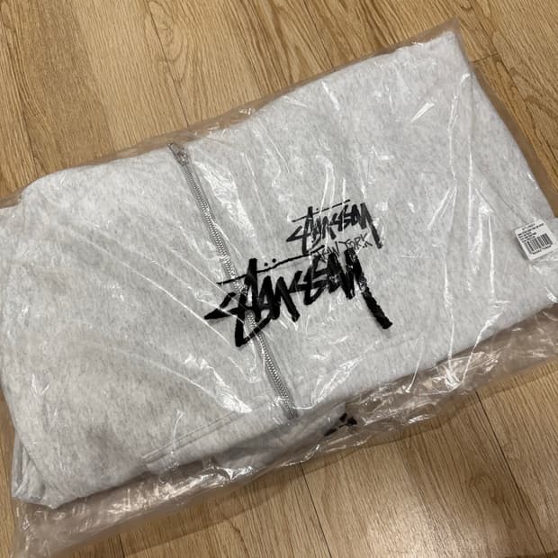 Stussy stock network zip hood 