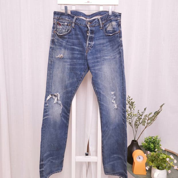 폴로 랄프 로렌 varick slim 데님 팬츠