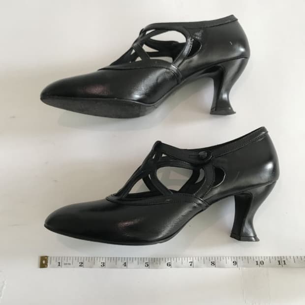 eonts 에옹쓰 1920s 댄싱 슈즈 블랙 250