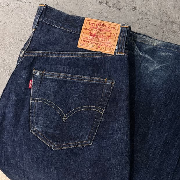 리바이스 501XX 셀비지 데님팬츠 ( 발렌시아제 ) 