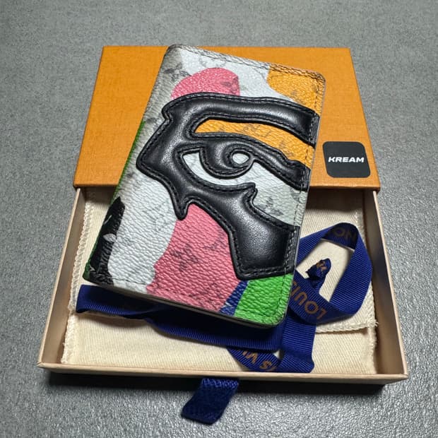 루이비통 슈퍼키드 오거나이저 지갑 풀박스