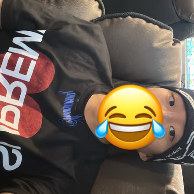 슈프림 어나운싱 티셔츠 블랙 L