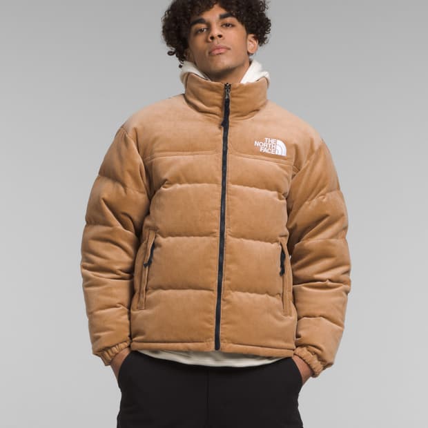 노스페이스 눕시 코듀로이 양면 패딩 L 정품