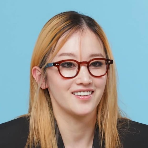 하민옵티컬 월리스 44 브라운 컬러