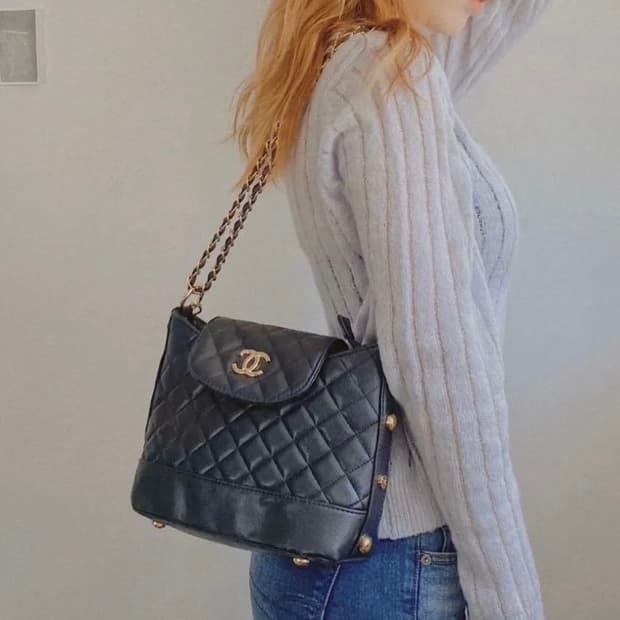 샤넬 뷰티 호보백 크로스백