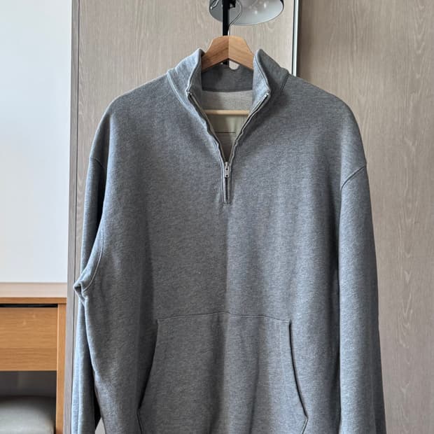 포터리 / 카라 스웻 집업 / 2사이즈