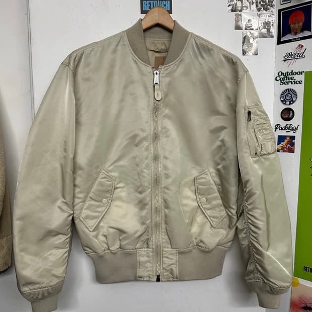 알파인더스트리 블루종 자켓