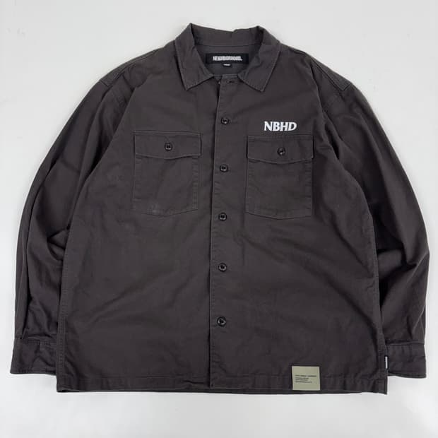 네이버후드 24SS BDU 셔츠 