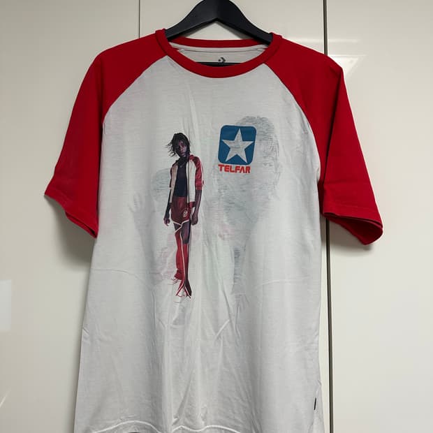 텔파 컨버스 리버시블 반팔 티셔츠 L사이즈