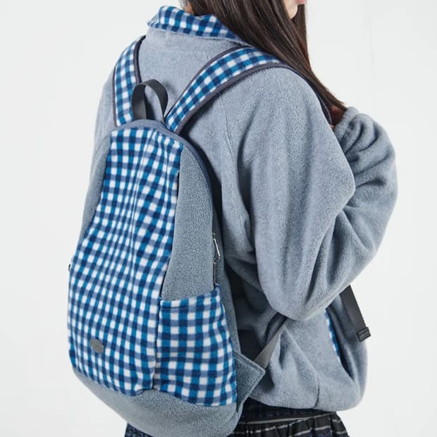 무음 muwm 써코 백팩 Circo Backpack(Blue Check)