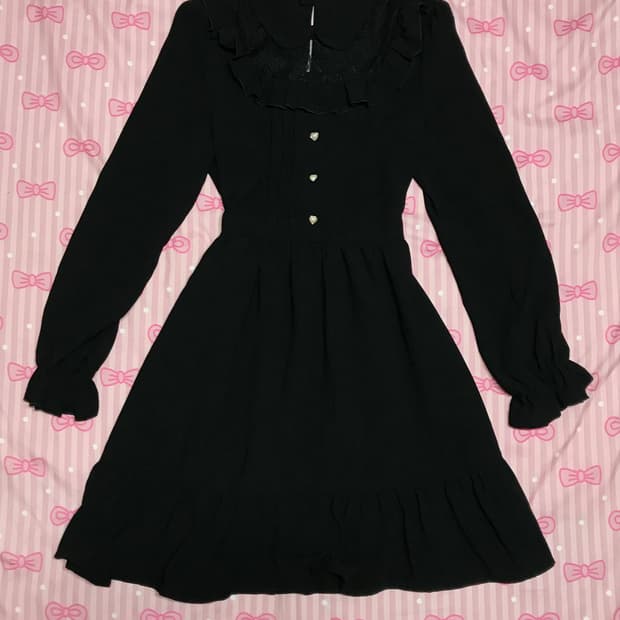 고스로리 프릴 원피스