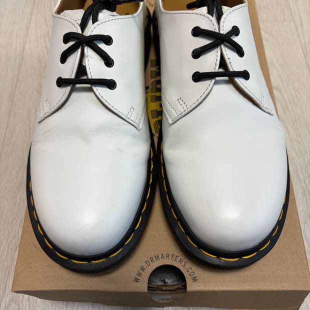 닥터마틴 1461 스무스 화이트 260(UK7)