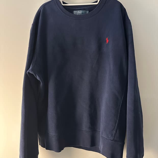 폴로 랄프로렌 맨투맨 네이비 L