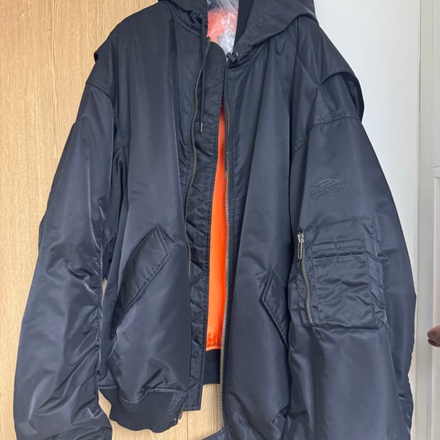 [2]발렌시아가 3B 봄버 블랙