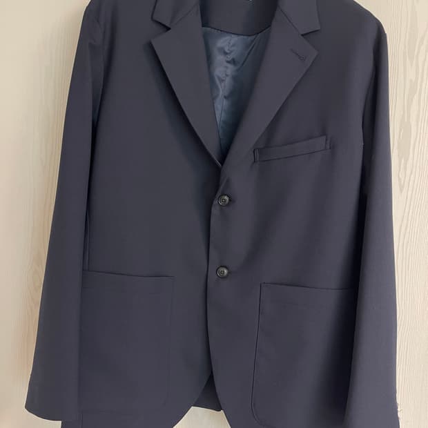 러프 사이드 리포터 셋업 울혼방 네이비 2사이즈