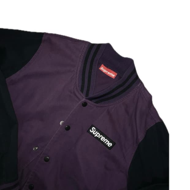 슈프림 바시티자켓