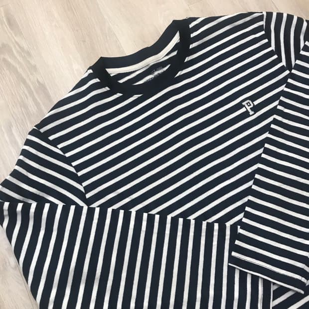 스파오 스트라이프 긴팔 티셔츠 XL사이즈
