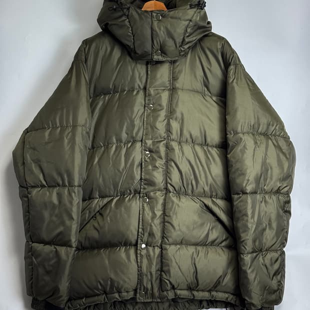 프릭스스토어 프릭스토어 빅실루엣 화이버 후드 패딩 L