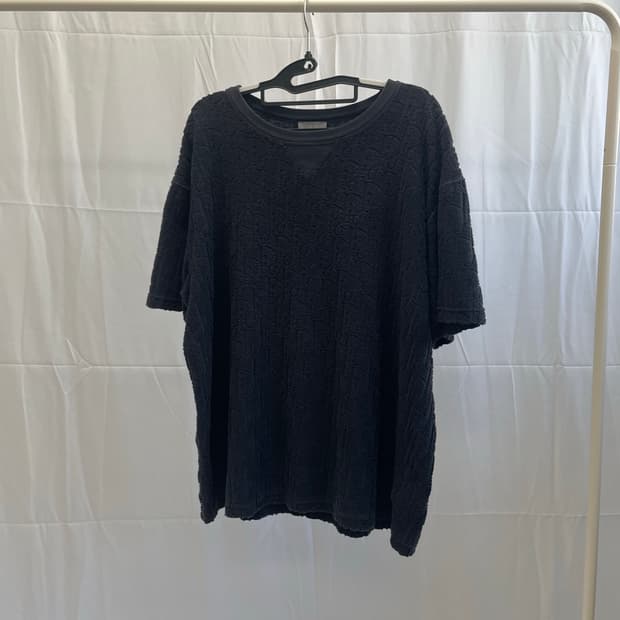 디올 오블리크 자카드 테리 반팔 티셔츠 [XL]