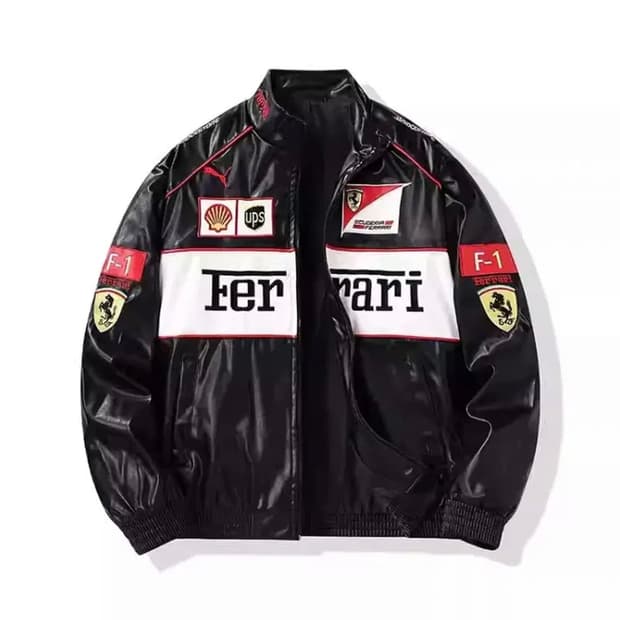 페라리 F1 에프원 래더 가죽 자켓