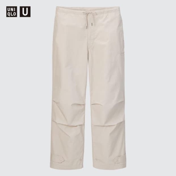 유니클로 U 와이드 파라슈트 팬츠 M
