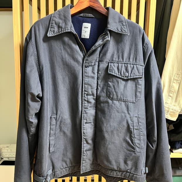 블라인드파일즈 A2 덱 자켓 네이비