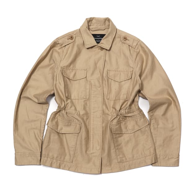 유나이티드 애로우 그린 라벨 릴렉싱  M43 베이지 필드 자켓 