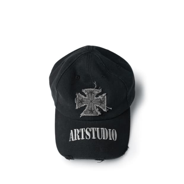 etce CROSS DESTROYED CAP (BLACK)