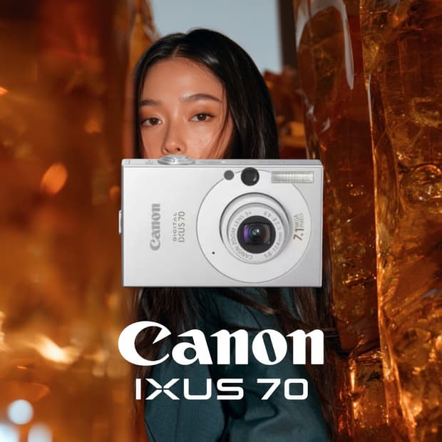 A급)캐논 익서스 70 CANON IXUS 70 빈티지 디지털카메라