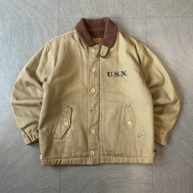 U.S. navy duck jacket 미군 복각 펜타콘 덱자켓