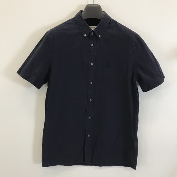 라코스테 시어서커 반팔셔츠 네이비 [M]