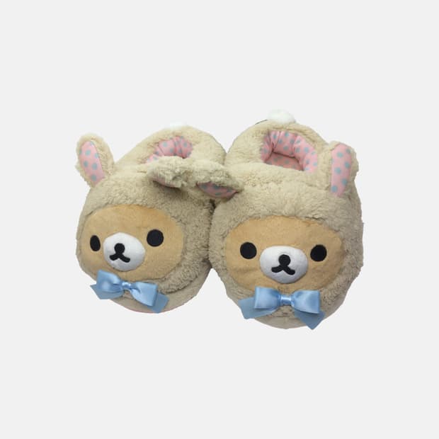리락쿠마 토끼 룸슈즈 인형 실내화 220-240