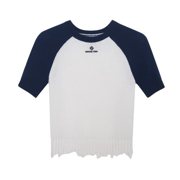 [8,10]슈슈통 26ss 나그랑 울 니트/네이비