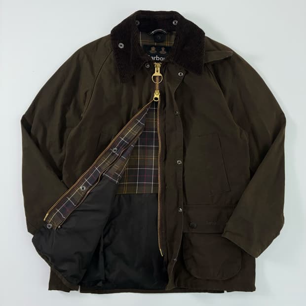 Barbour  바버 클래식 비데일 브라운 왁스 자켓 