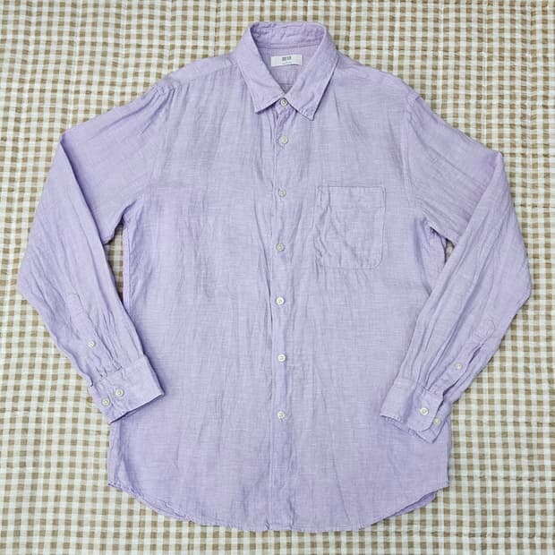 유니클로 마100 긴소매 셔츠 남자100