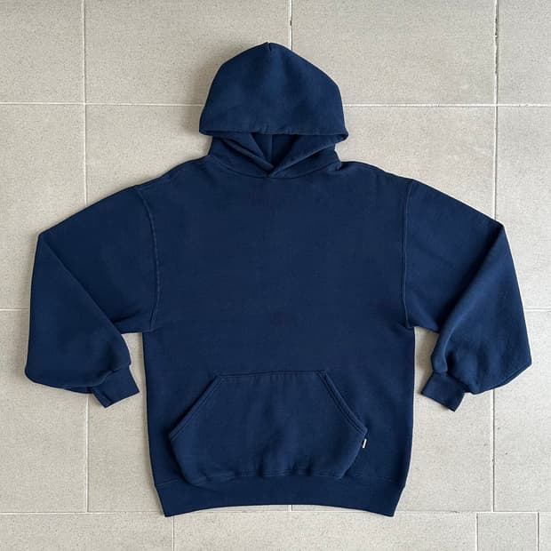 90s 빈티지 러셀 후드 네이비 L USA