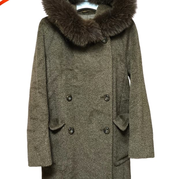 막스마라  후드 반코트 55~66