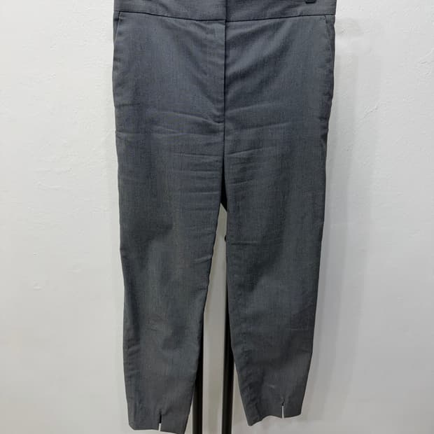 정품) COS 코스 여성 그레이 밴딩 슬랙스 바지 34