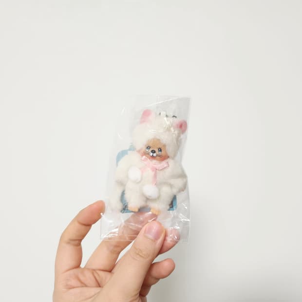 초레어) 고전 고양이 몬치치 미니키링