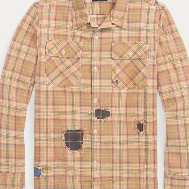 RRL 리페어 캠프셔츠 M